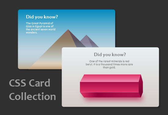 Project thumbnail CSS art.